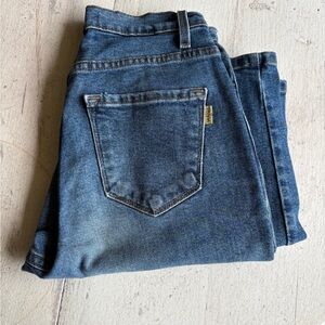 Vibrant High Rise Denim Jeans